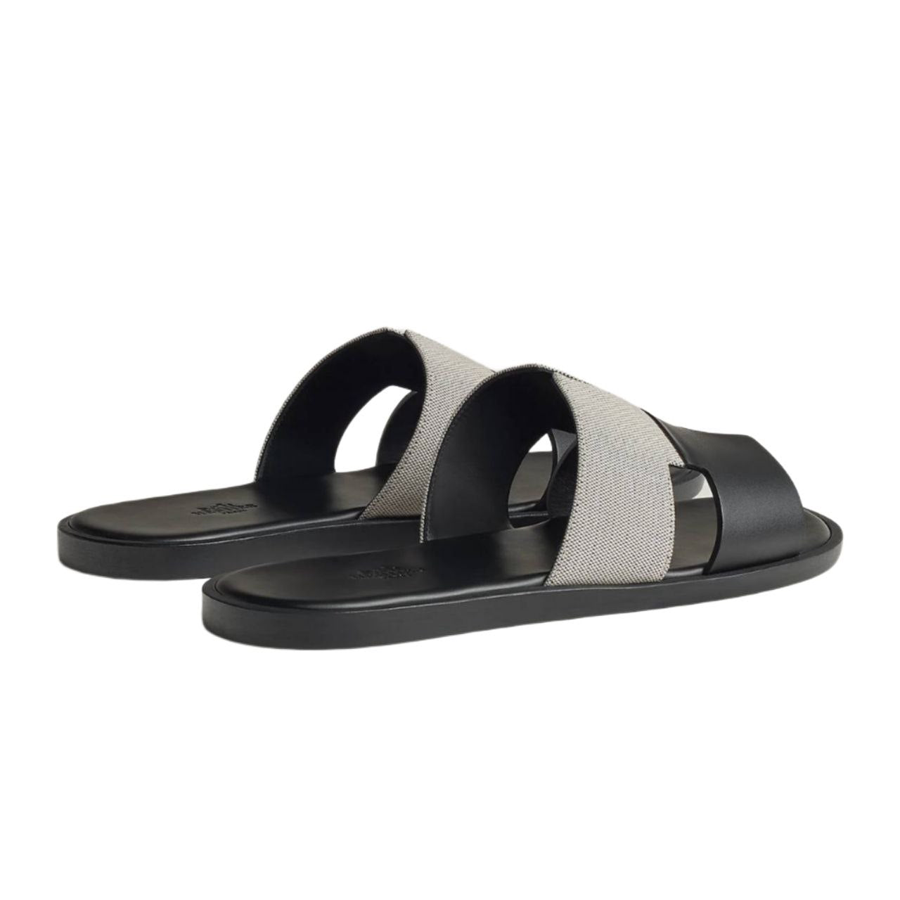 Hermès Izmir sandal Prunoir / Noir