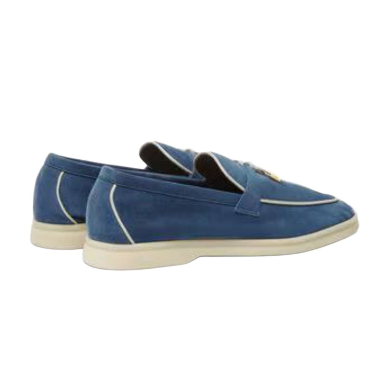 Loro Piana Summer Charms Walk Loafer Ocean Heart