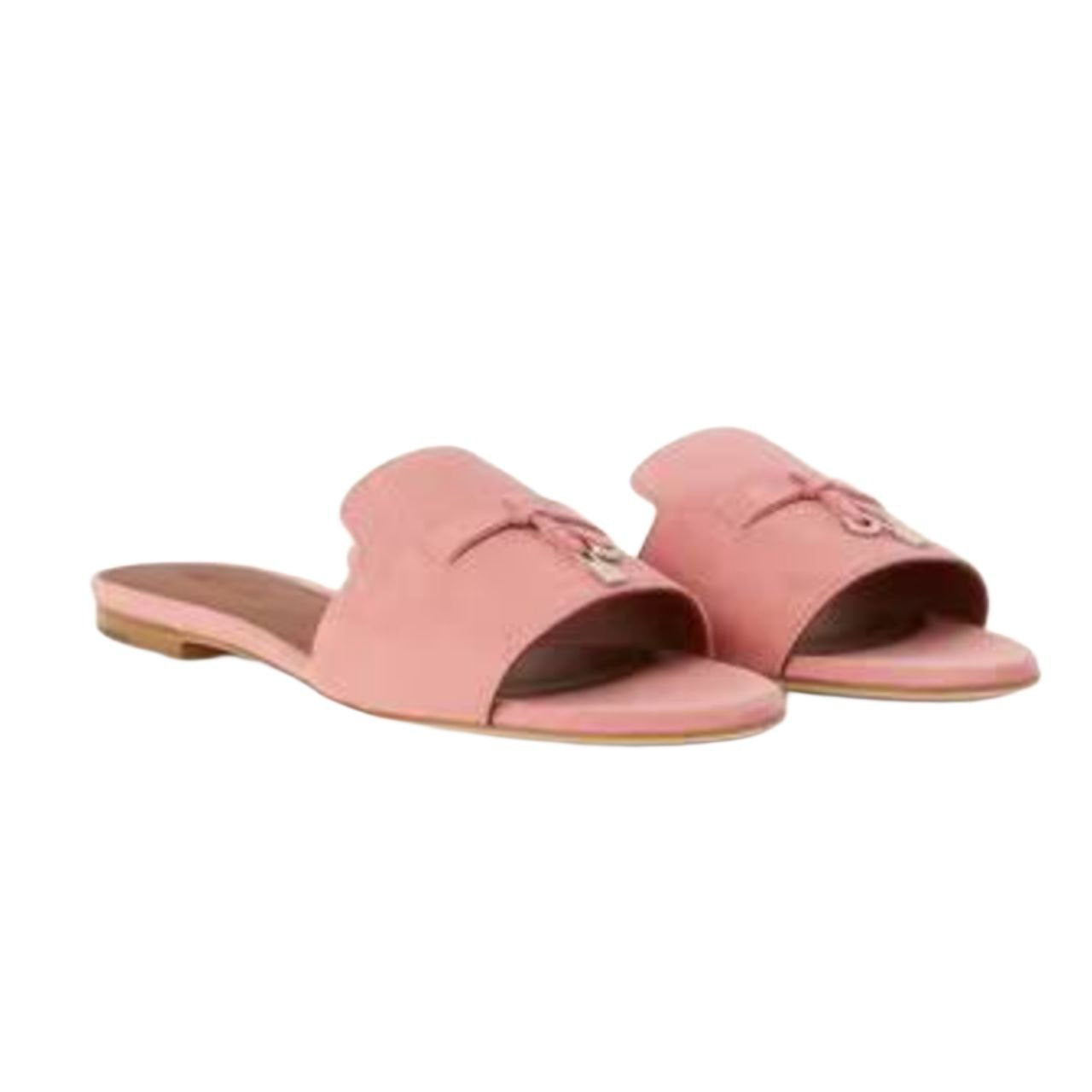 Loro Piana Summer Charms Sandal Pink Nouveau