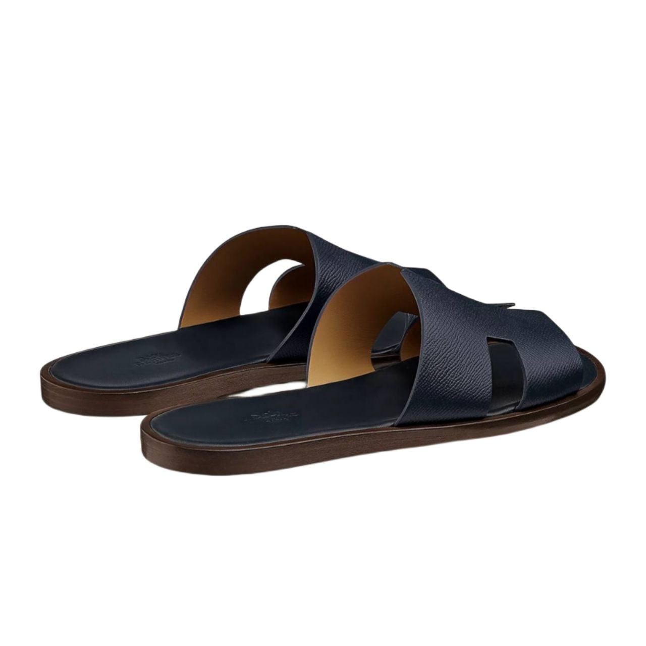 Hermès Izmir sandal Marine