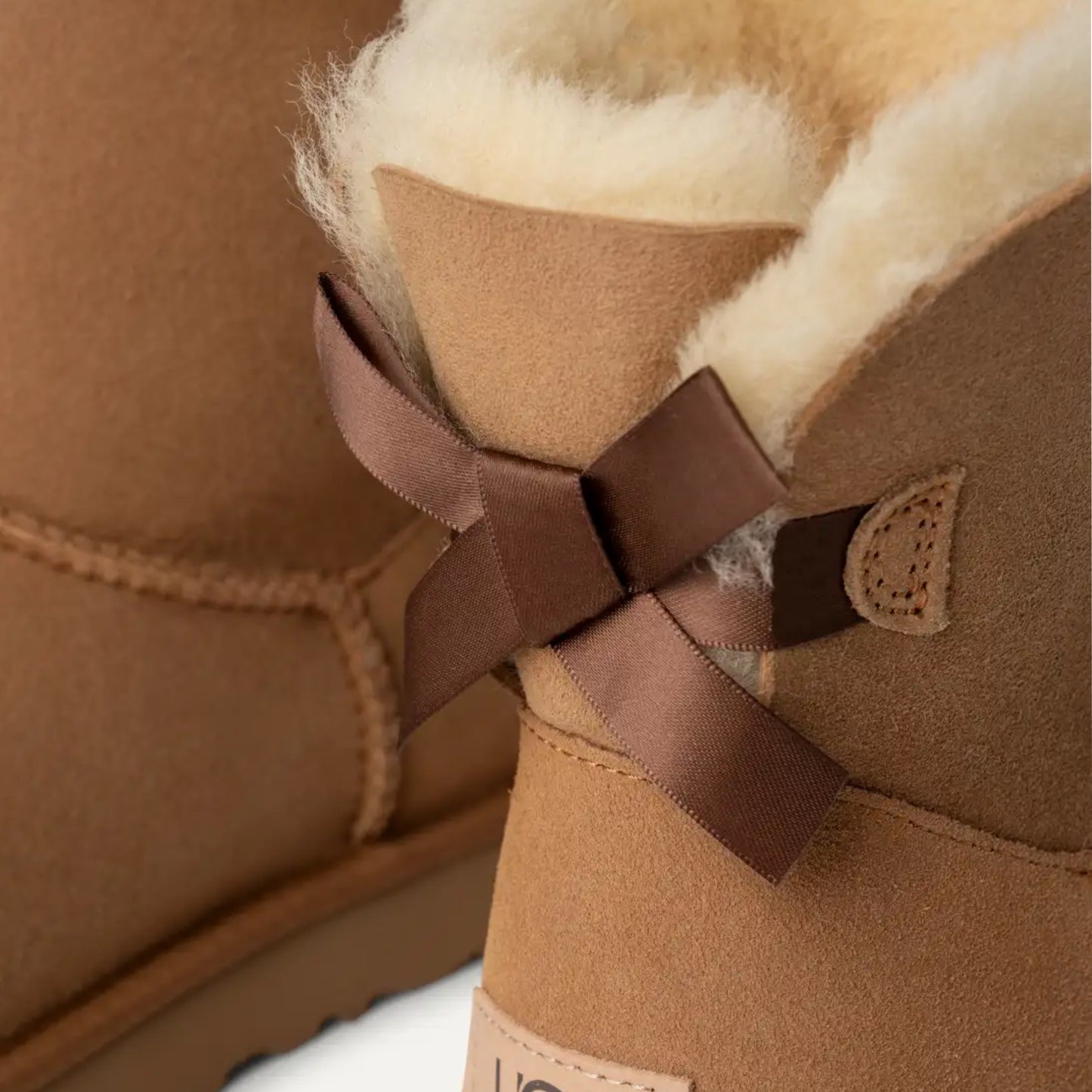 UGG Mini Bailey Bow ii Chestnut
