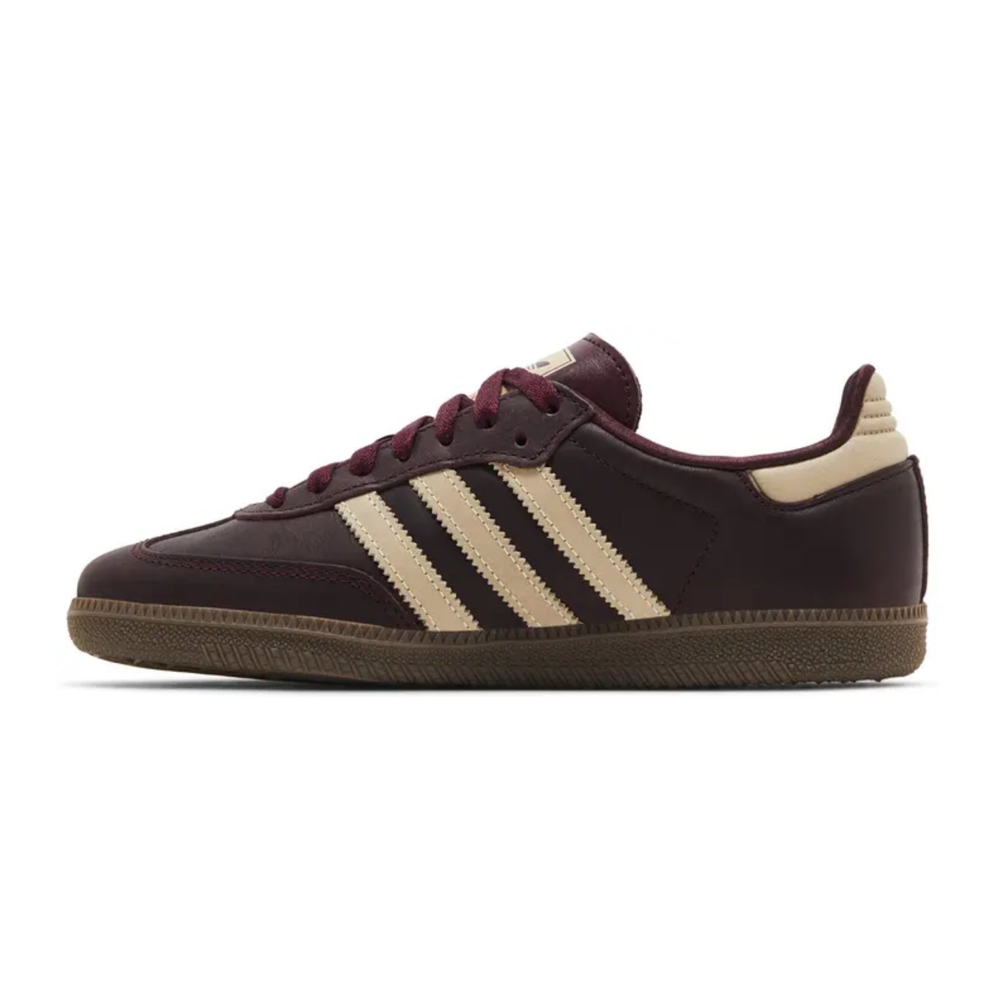 Adidas Wmns Samba OG Maroon Crystal Sand