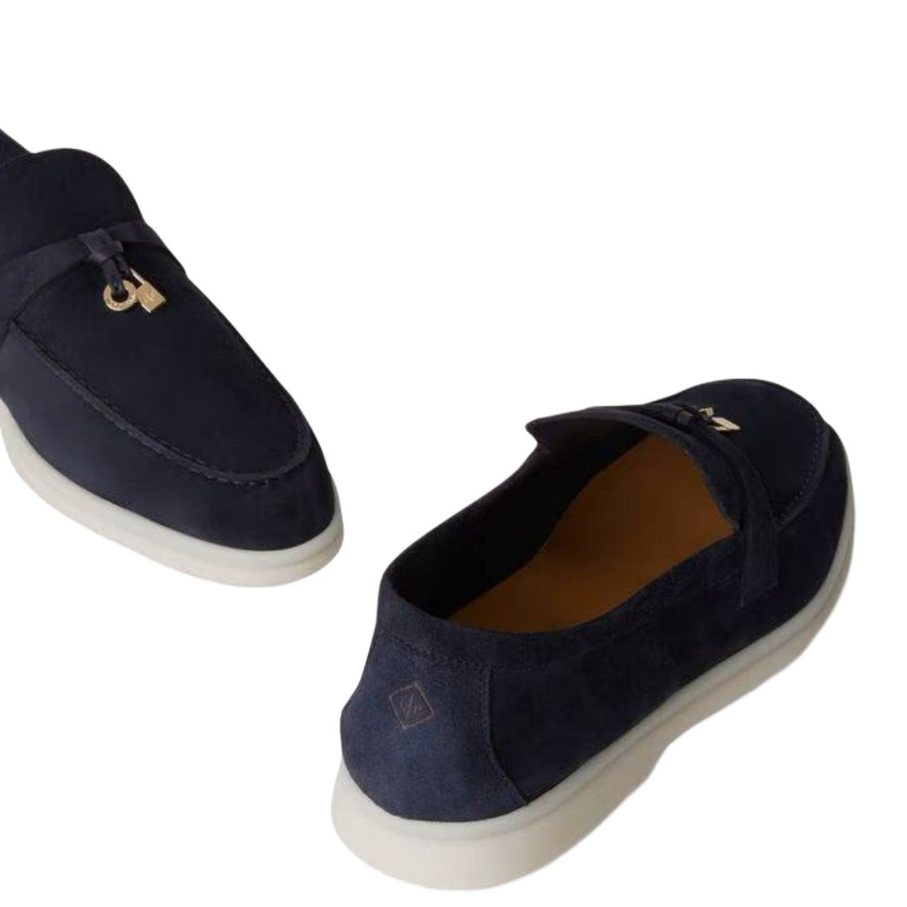Loro piana Summer Charms Walk Loafer Color : Argo Blue Melange