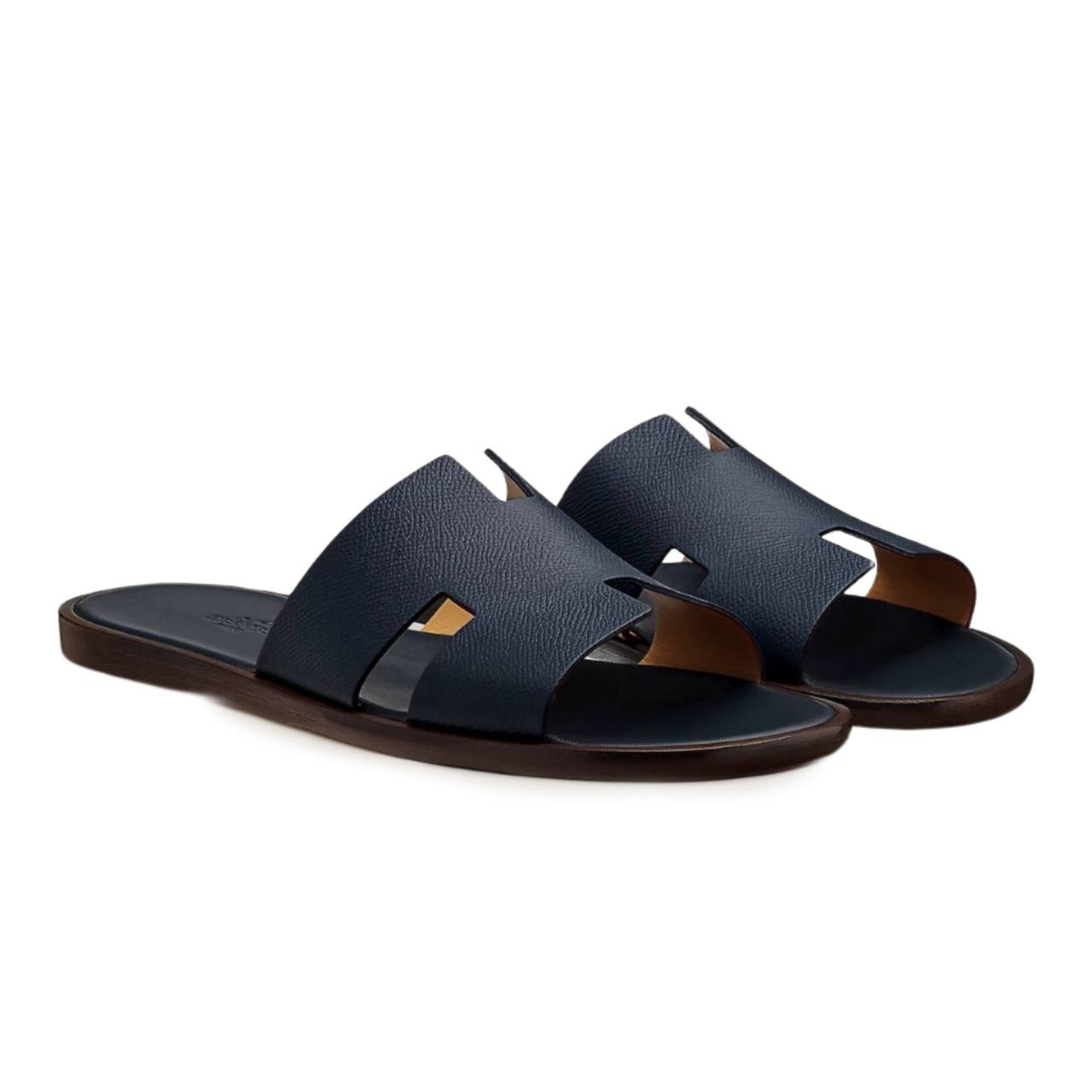 Hermès Izmir sandal Marine