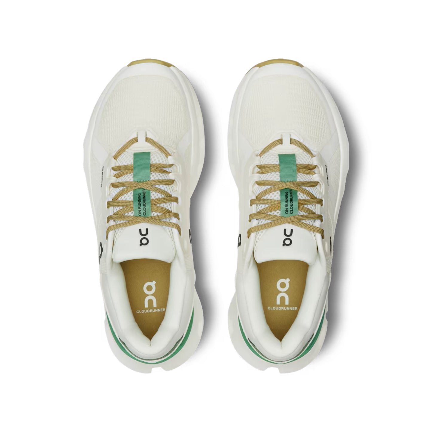 On cloud runner 2 undyed green