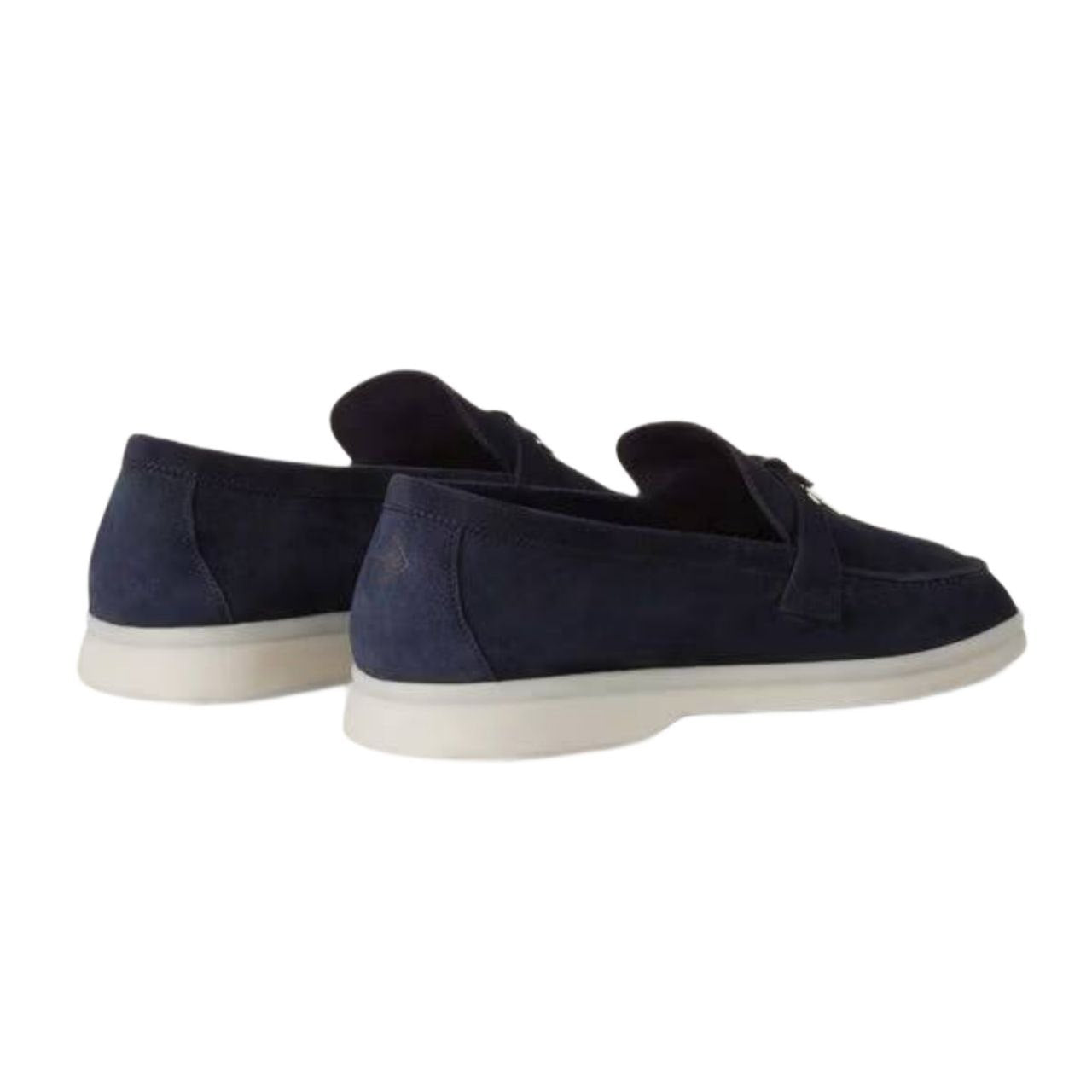 Loro piana Summer Charms Walk Loafer Color : Argo Blue Melange