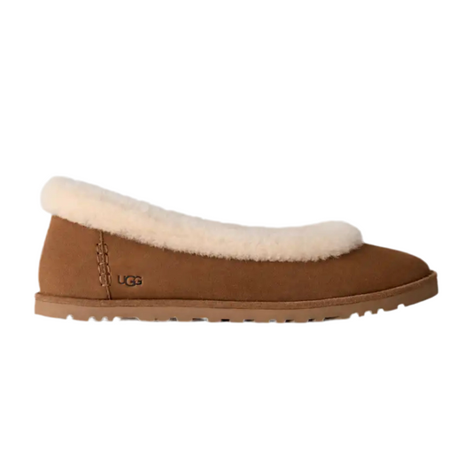 UGG Zora Ballet Flat Chestnut