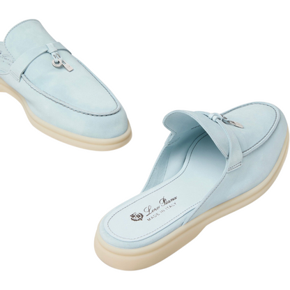 Loro piana Babouche Charms Walk Loafer'Spring Waterfall Melange (60BJ)'