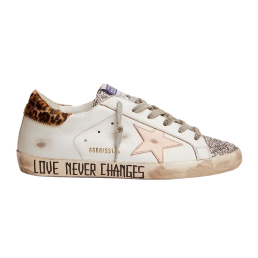 Golden Goose Lace-up flat-bottomed casual round-toed board (Women's)