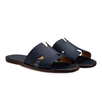 Hermès Izmir sandal Marine